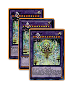 Yugioh! Azamina ALIN-EN035 (SR) 1st Ed 3x "Azamina Support" - Image 1