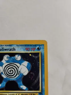 Poliwrath Pokemon Card Holo WOTC 15/130 Base Set 2 Rare Original 1999 Vintage MP - Image 5