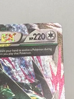 Pokemon TCG Mega M Rayquaza EX Card 76/108 Celebrations Series - Image 3