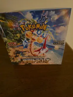 Pokemon Card Paradise Dragona Scarlet & Violet sv7a Box Japanese w/shrink - Image 1