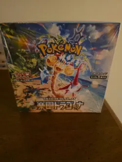 Pokemon Card Paradise Dragona Scarlet & Violet sv7a Box Japanese w/shrink - Image 5