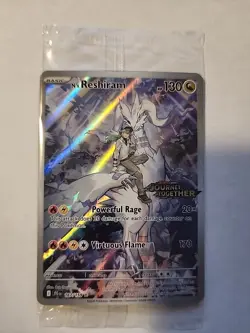 N's Reshiram 167/159 Journey Together Stamped Sealed Promo box Pokemon Card NEW - Image 1