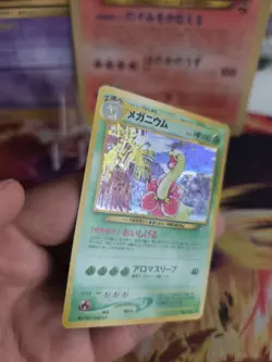Pokemon Karte Card Meganium Meganie Neo Genesis Gsnw 2000 Rare Holo Wotc Exc+ - Image 5