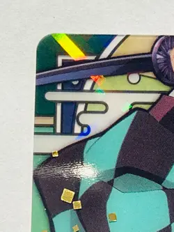 Tanjiro Demon Slayer Stained glass card Kimetsu Vrey Rare From Japan BANDAI F/S - Image 2