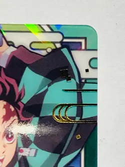 Tanjiro Demon Slayer Stained glass card Kimetsu Vrey Rare From Japan BANDAI F/S - Image 3