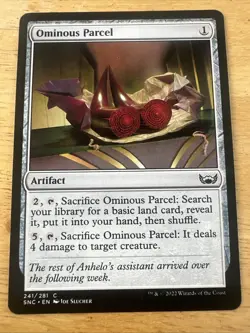 MTG COMMON REGULAR SNC: NEW CAPENNA: NM - OMINOUS PARCEL 241/281 - Image 1