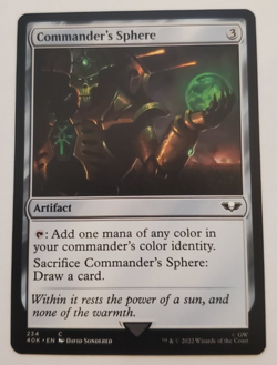 1x Commander's Sphere Warhammer 40K Commander MTG Magic the Gathering NM - Image 1