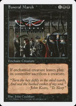 MTG - Funeral March - Fifth Edition - X1 - (LP) - - Image 1