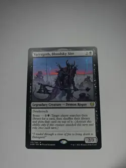 Varragoth, Bloodsky Sire - Kaldheim - 115 - Rare - Near Mint - MTG - Image 1