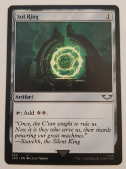 1x Sol Ring Warhammer 40K Commander MTG Magic the Gathering NM - Image 1