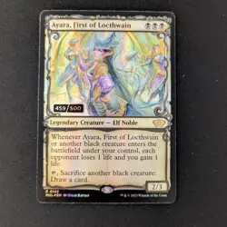 MTG \>> Ayara, First of Locthwain (Serialized) (NM) <<// - Image 1