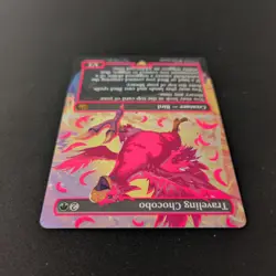 MTG \>> Traveling Chocobo (Neon Ink Pink) (NM) <<// - Image 4