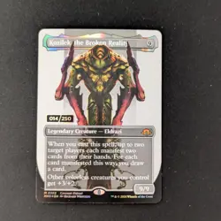 MTG \>> Kozilek, the Broken Reality (Serialized) (NM) <<// - Image 1