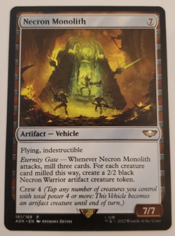 1x Necron Monolith Warhammer 40K Commander MTG Magic the Gathering NM - Image 1