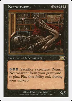 MTG - Necrosavant - Classic Sixth Edition - X1 - (LP) - - Image 1