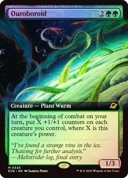 MTG - Ouroboroid - Extended Art - Foil - Edge of Eternities - Magic - Image 1