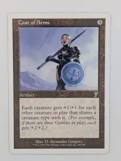 Coat of Arms - Excellent - 7th Edition - MTG - Image 1