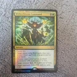 MTG - Witherbloom Command - Foil - Strixhaven - Image 1