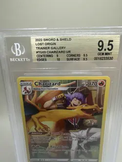 Charizard TG03/TG30 Swsh11: Lost Origin Trainer Gallery Holo BGS 9.5 Pokemon - Image 2