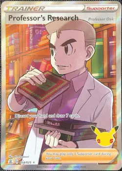 Professor's Research 024/025 Pokemon Celebrations - Near Mint - Pack Fresh - Image 1