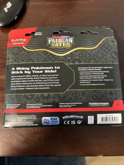 Pokemon Paldean Fates Tech Sticker Collection - NEW FACTORY SEALED - Greavard - Image 2