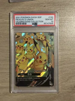 PSA 10 Set Pokemon Pikachu V-Union Celebrations Complete Set English - Image 5