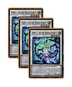 Yugioh! Poplar of the White Forest ALIN-EN041 (SR) 1st Ed (3x) - Image 1