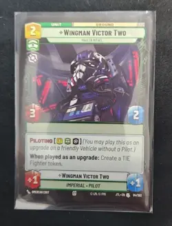 Wingman Victor Two - Mauler Mithel 084/262 Star Wars Unlimited TCG Card JTL NM - Image 1