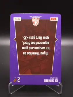 Ice Climber 2025 Bo Jackson Battle Arena Alpha Update Play Card #PL-93 - Image 7