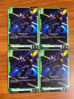 GD01-042 Duo's Leo - Gundam TCG Card Game Single (Newtype Rising) - Playset - Image 1