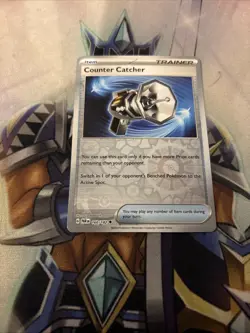 Counter Catcher #160/182 SV04: Paradox Rift Reverse Holo Pokemon Card NM - Image 1