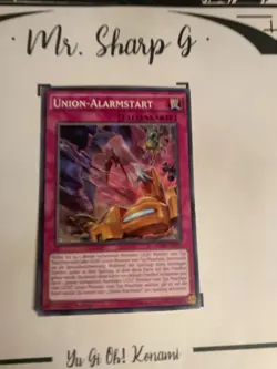 UNION-ALARMSTART - 1. AUFLAGE SDKS-DE030 DE Yu-Gi-OH! CARD COMMON KONAMI 2016 - Image 2