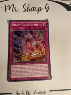 UNION-ALARMSTART - 1. AUFLAGE SDKS-DE030 DE Yu-Gi-OH! CARD COMMON KONAMI 2016 - Image 3
