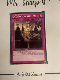D/D NEU ERSTELLEN - 1. AUFLAGE SDPD-DE032 DEUTSCH Yu-Gi-Oh! CARD COMMON KONAMI - Image 3