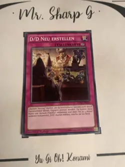 D/D NEU ERSTELLEN - 1. AUFLAGE SDPD-DE032 DEUTSCH Yu-Gi-Oh! CARD COMMON KONAMI - Image 4