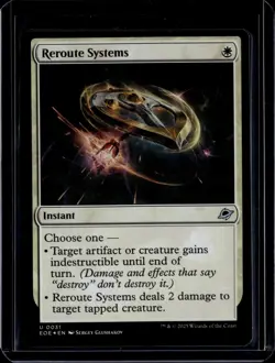 Reroute Systems - 31 - Foil - EOE - NM - MTG Magic the Gathering - Image 1