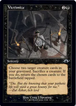 Victimize (Retro Frame) Modern Horizons 3 - Magic MTG NM - Image 1