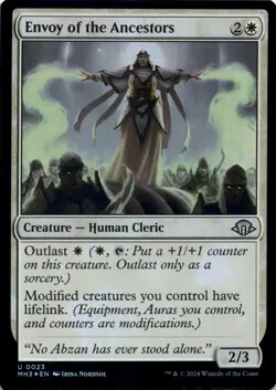 Envoy of the Ancestors (Foil) Modern Horizons 3 - Magic MTG NM - Image 1