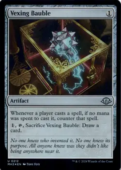 Vexing Bauble (Foil) Modern Horizons 3 - Magic MTG NM - Image 1