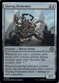 Glaring Fleshraker (Foil) Modern Horizons 3 - Magic MTG NM - Image 1