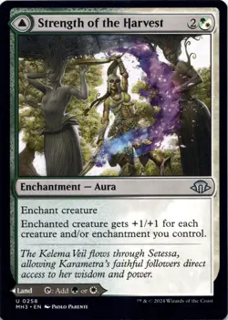 Strength of the Harvest Modern Horizons 3 - Magic MTG NM - Image 1