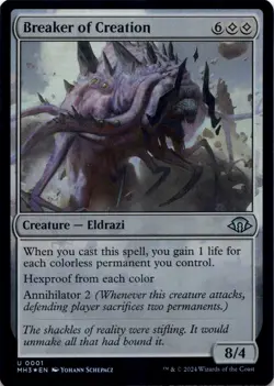 Breaker of Creation (Foil) Modern Horizons 3 - Magic MTG NM - Image 1