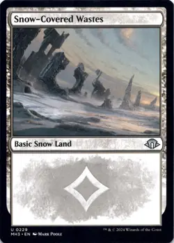 Snow-Covered Wastes (0229) Modern Horizons 3 - Magic MTG NM - Image 1