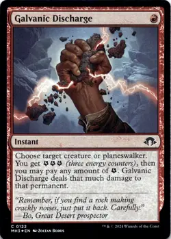 Galvanic Discharge Modern Horizons 3 - Magic MTG NM - Image 1