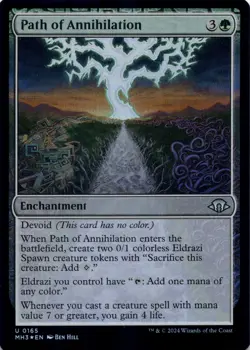 Path of Annihilation (Foil) Modern Horizons 3 - Magic MTG NM - Image 1