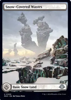 Snow-Covered Wastes (0309) Modern Horizons 3 - Magic MTG NM - Image 1