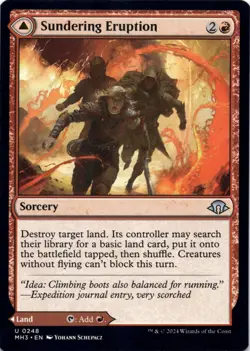 Sundering Eruption Modern Horizons 3 - Magic MTG NM - Image 1