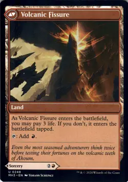 Sundering Eruption Modern Horizons 3 - Magic MTG NM - Image 2