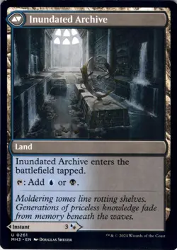 Waterlogged Teachings Modern Horizons 3 - Magic MTG NM - Image 2