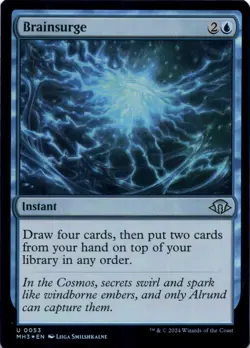 Brainsurge (Foil) Modern Horizons 3 - Magic MTG NM - Image 1